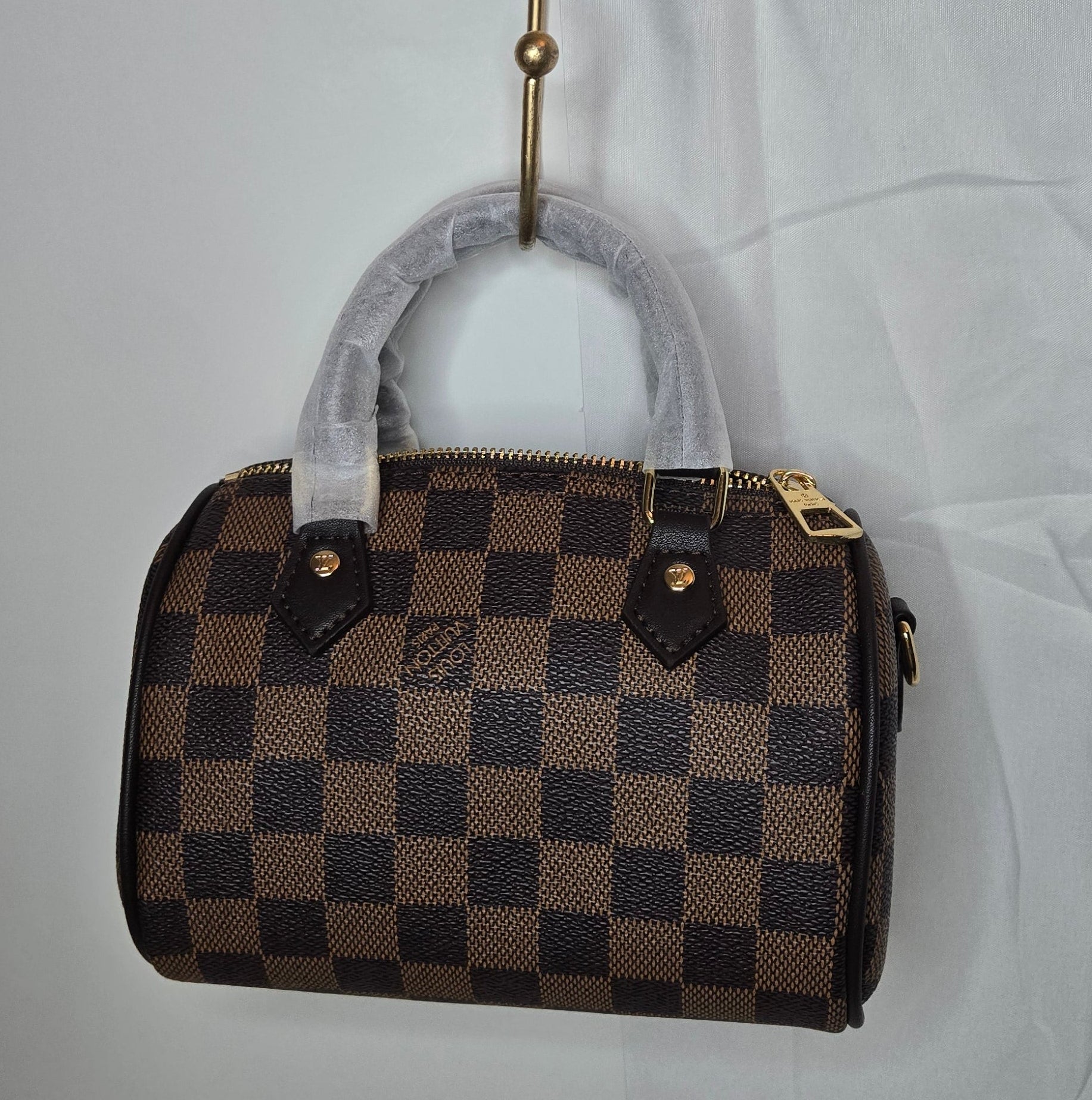 LV Brown Checkered Mini