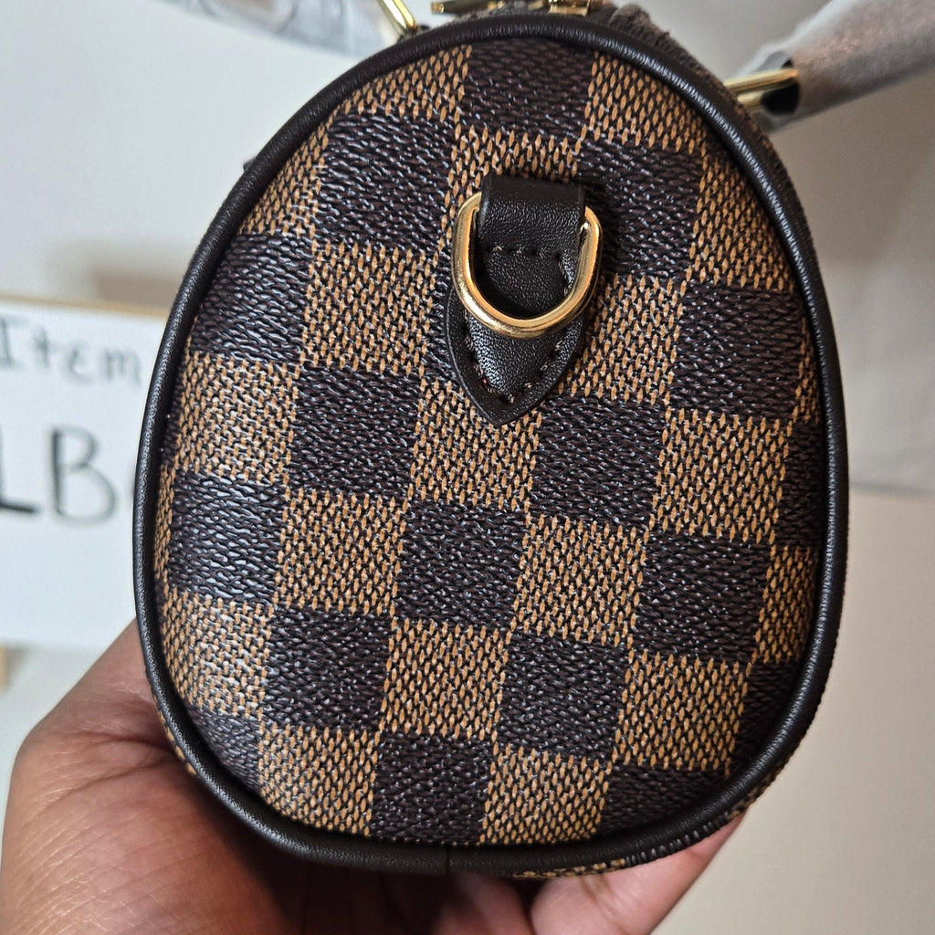 LV Brown Checkered Mini