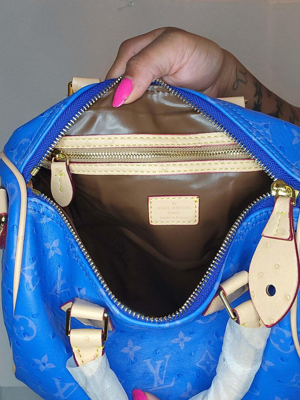 LV Sapphire Speedy